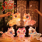 Material Package New Year Lion Dance Lantern