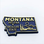 U.S. States Refrigerator Magnet