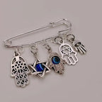 Blue Eye Hand Pin