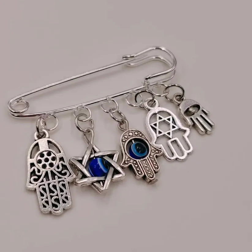 Blue Eye Hand Pin