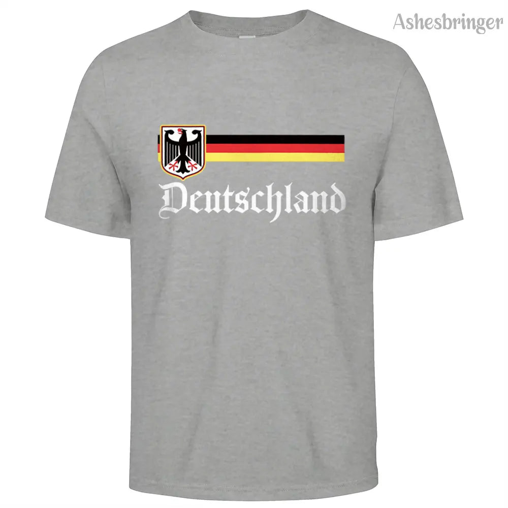 Cotton Germany Flag T Shirt