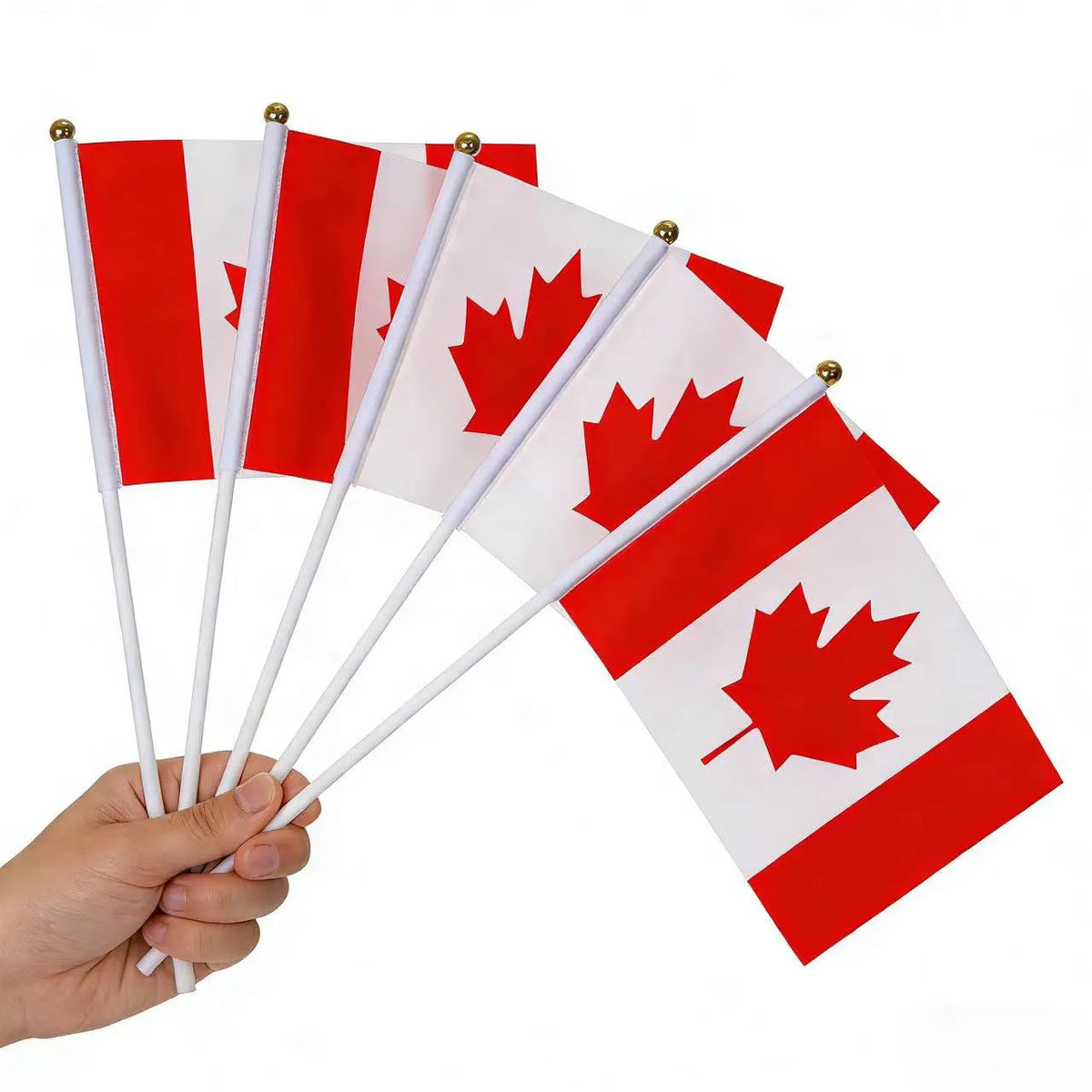 Mini Canada Hand Held Flags