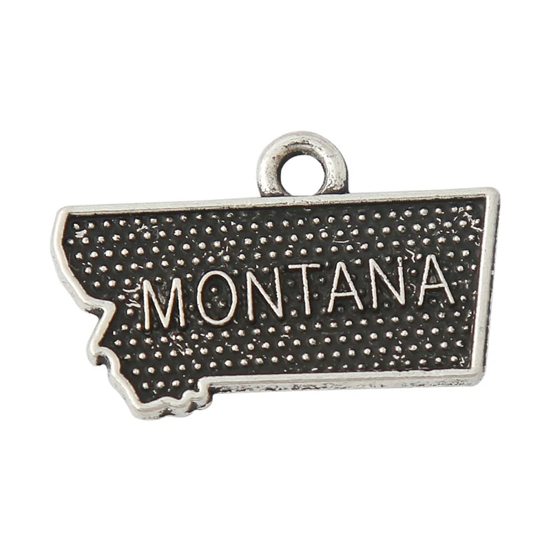 United States - State Map Charms