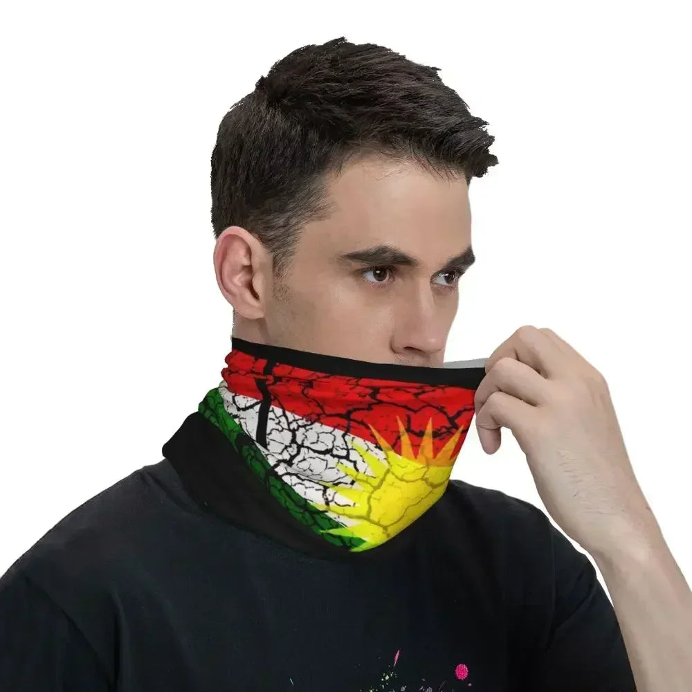 Kurdistan Neck Gaiter Wrap Scarf