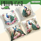 Elegant Peacock Cushions Pillowcase