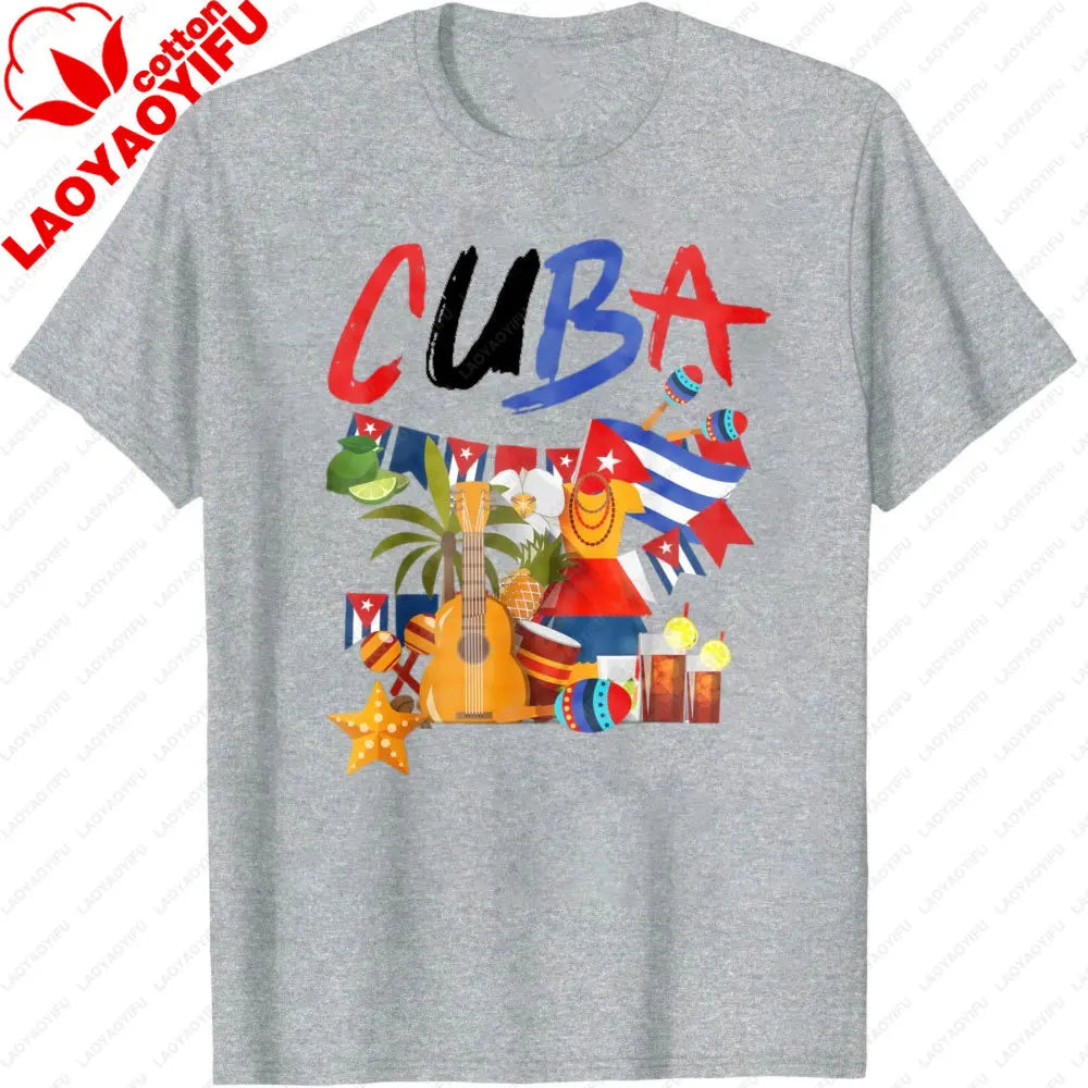 Cuba Flag Graphic T-Shirt