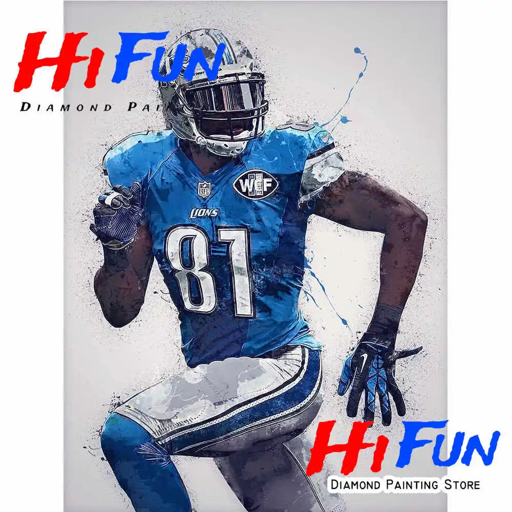 American Football Athlete Portraits