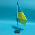 Office Desk Small Flag of Ukraine