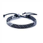 Multicolor Sizes Weave Kufiya Patterns Bracelets