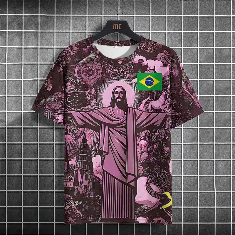 Brazil Football Jersey Unisex Tee