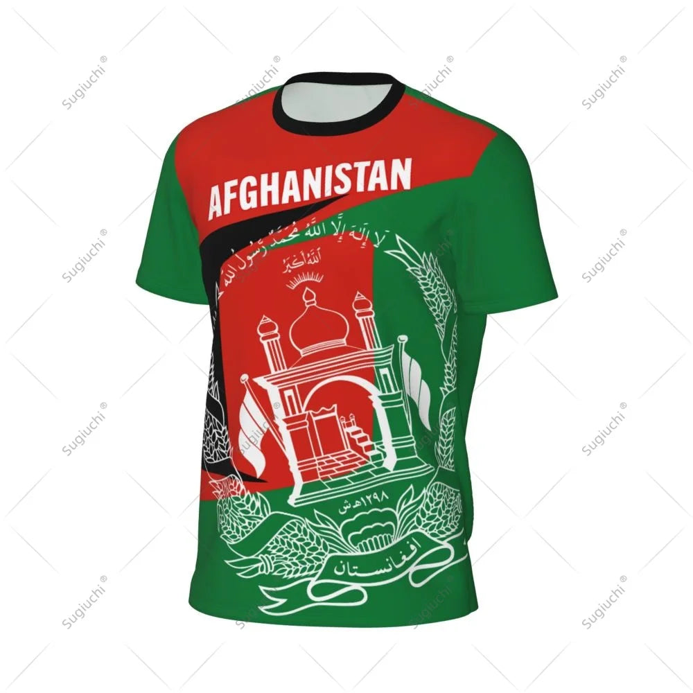 Afghanistan Flag Men Sports T-shirt