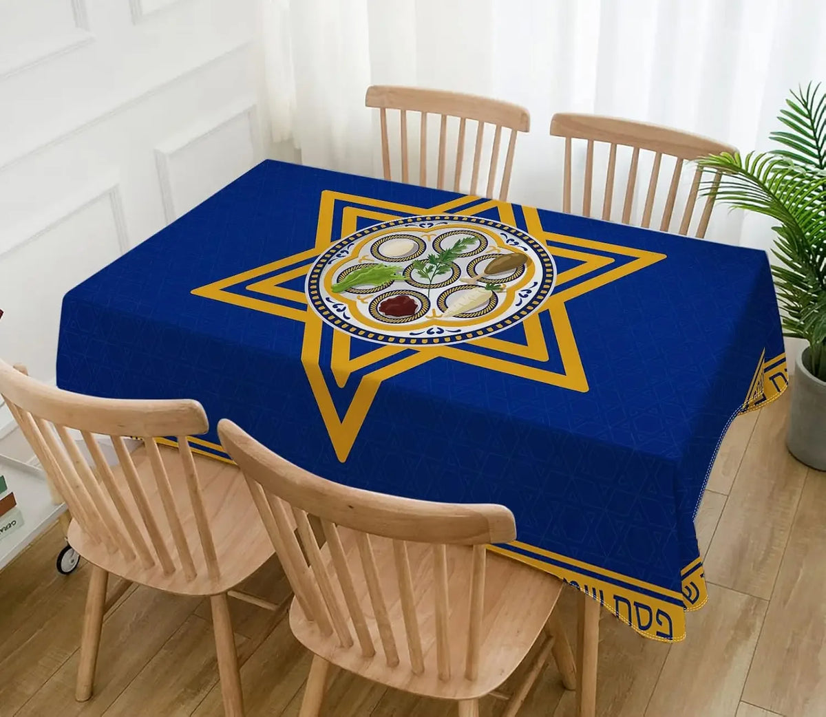 Passover Tablecloth Decor