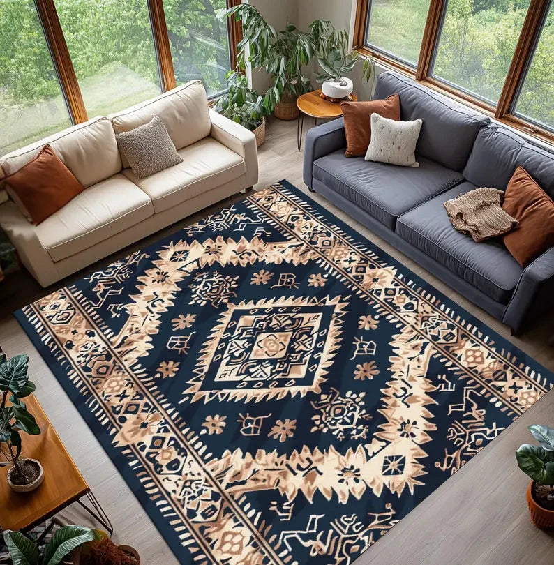 American Native Indian Pattern Carpet Mat Rug Home Decor
