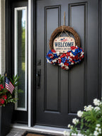 Patriotic Wreath USA