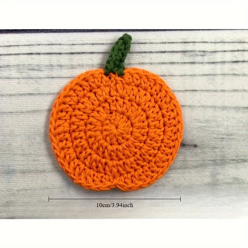 2/3pcs Handmade Knit Cup Coaster