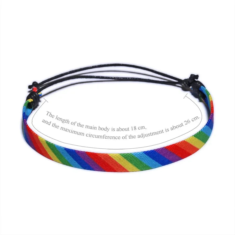 Rainbow LGBT Pride Bracelet