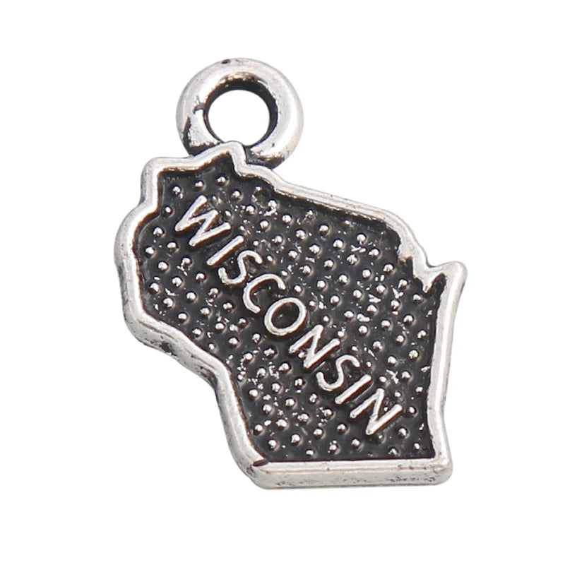 United States - State Map Charms