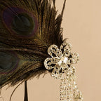 Peacock Feather Headband