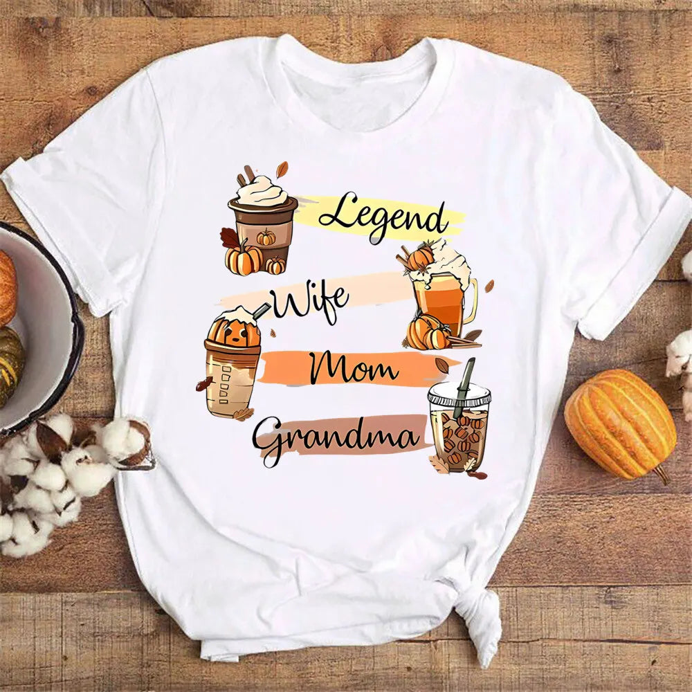 Legend Wife Mom Grandma Fall Shirt