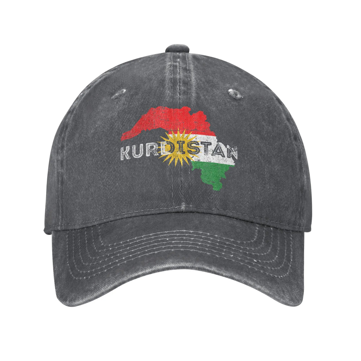 Kurdistan Flag Baseball Caps
