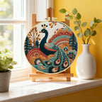 Peacock Embroidery Starter Kit