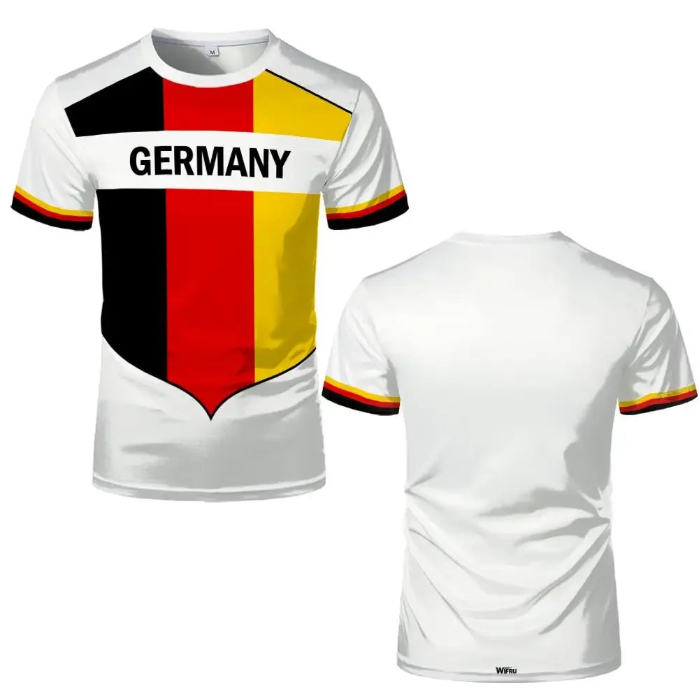 Germany National Flag Map T-Shirt