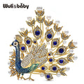 Luxury Pearl Peacock Brooches