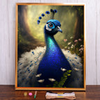 Peacock Cross Stitch Kit