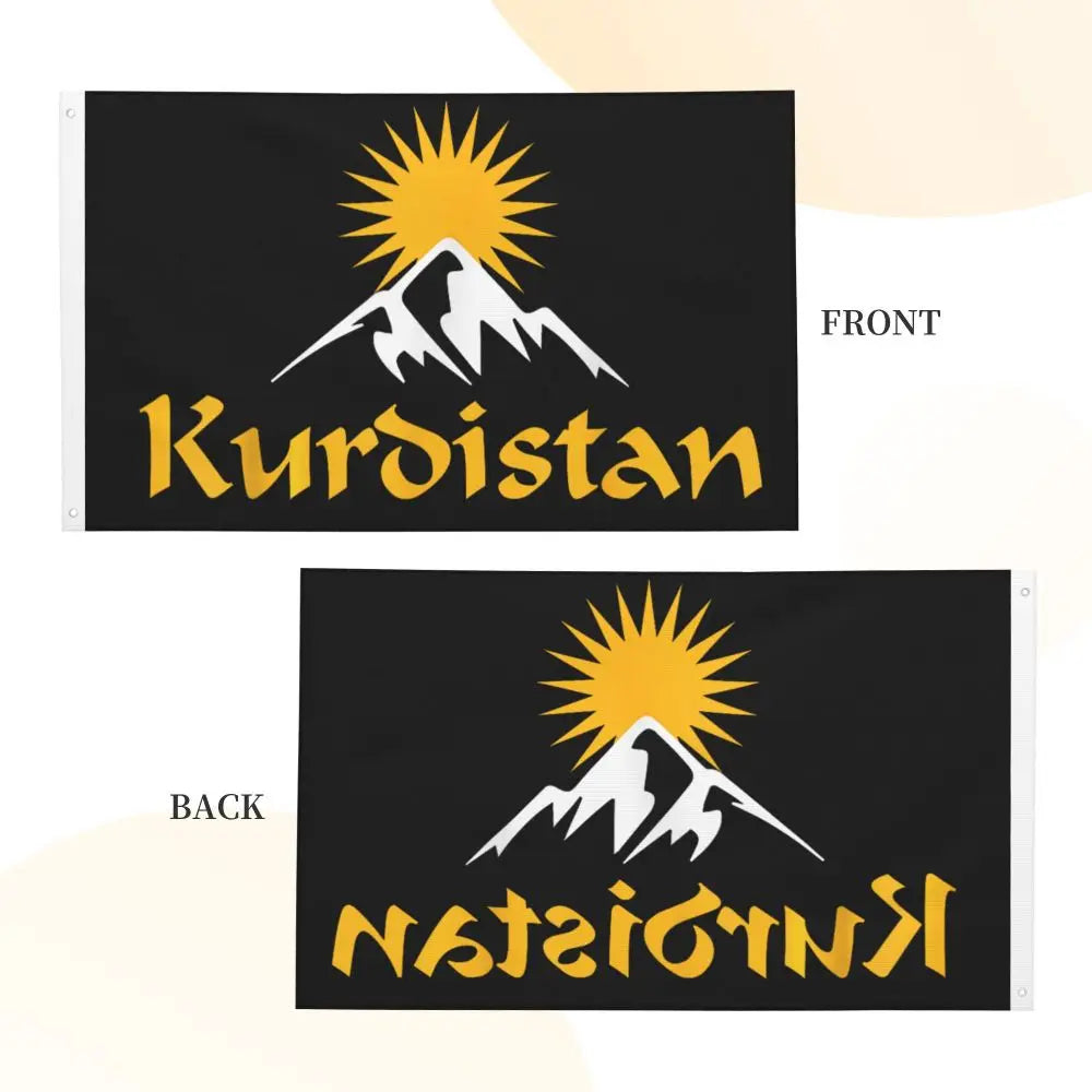 Kurdistan Flag Banner