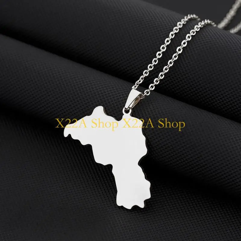 Unique Kurdistan Map Necklace