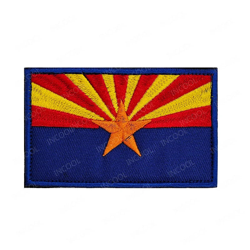 Embroidered Patches United States - State Flags