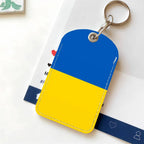 Ukraine Flag Keychain