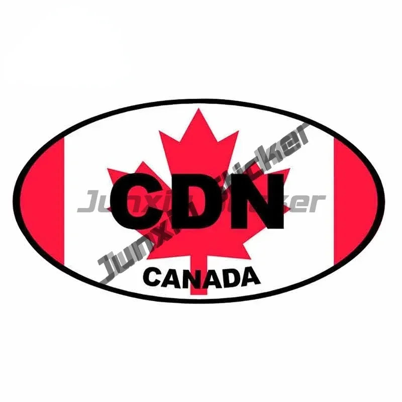 Canada Coat of Arms Emblem Sticker Niagara Falls Canada USA Ottawa Seal Sticker Round Flag Map for Car Laptop Fridge Accessories