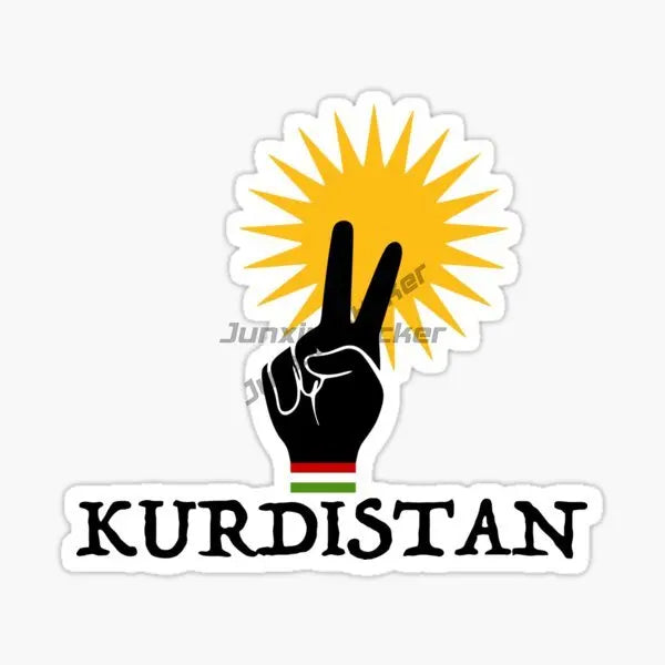 Kurdistan National Emblem Sticker