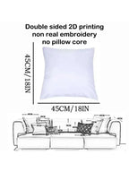 Peacock Pillow Cover