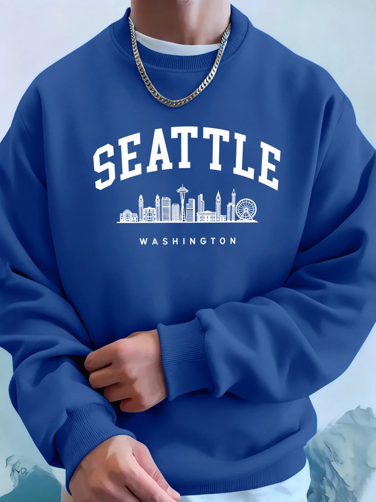 Seattle Letter Sweatshirt