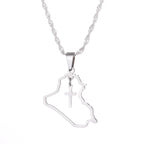 Iraq Map Pendants