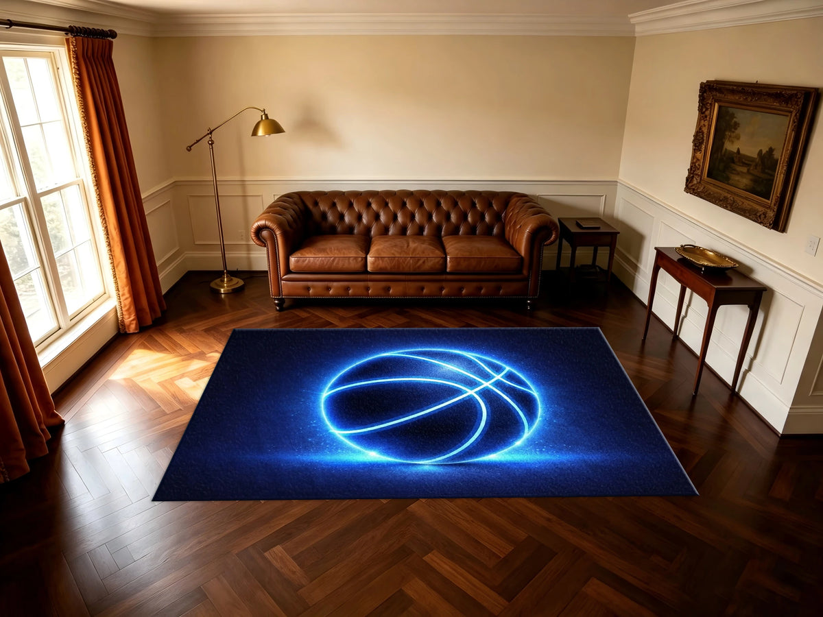 Basketball Court Rug