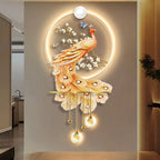 Modern Luxury Peacock Porch Light