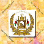 Afghanistan Flag Soft Magnetic Refrigerator