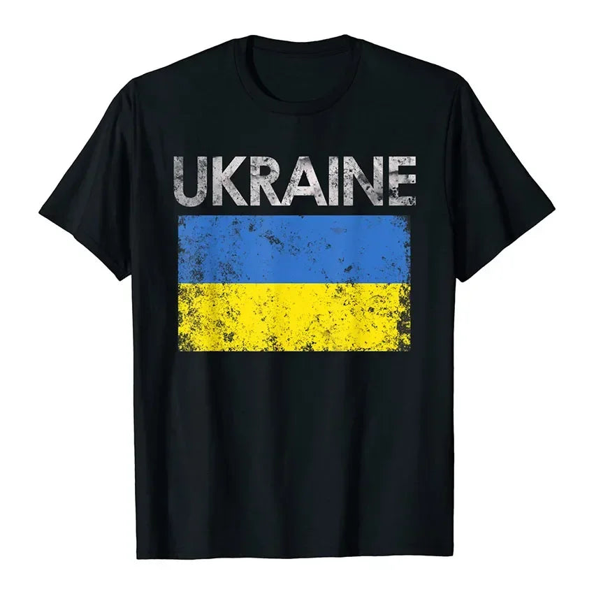 Vintage Ukraine Flag T-Shirt