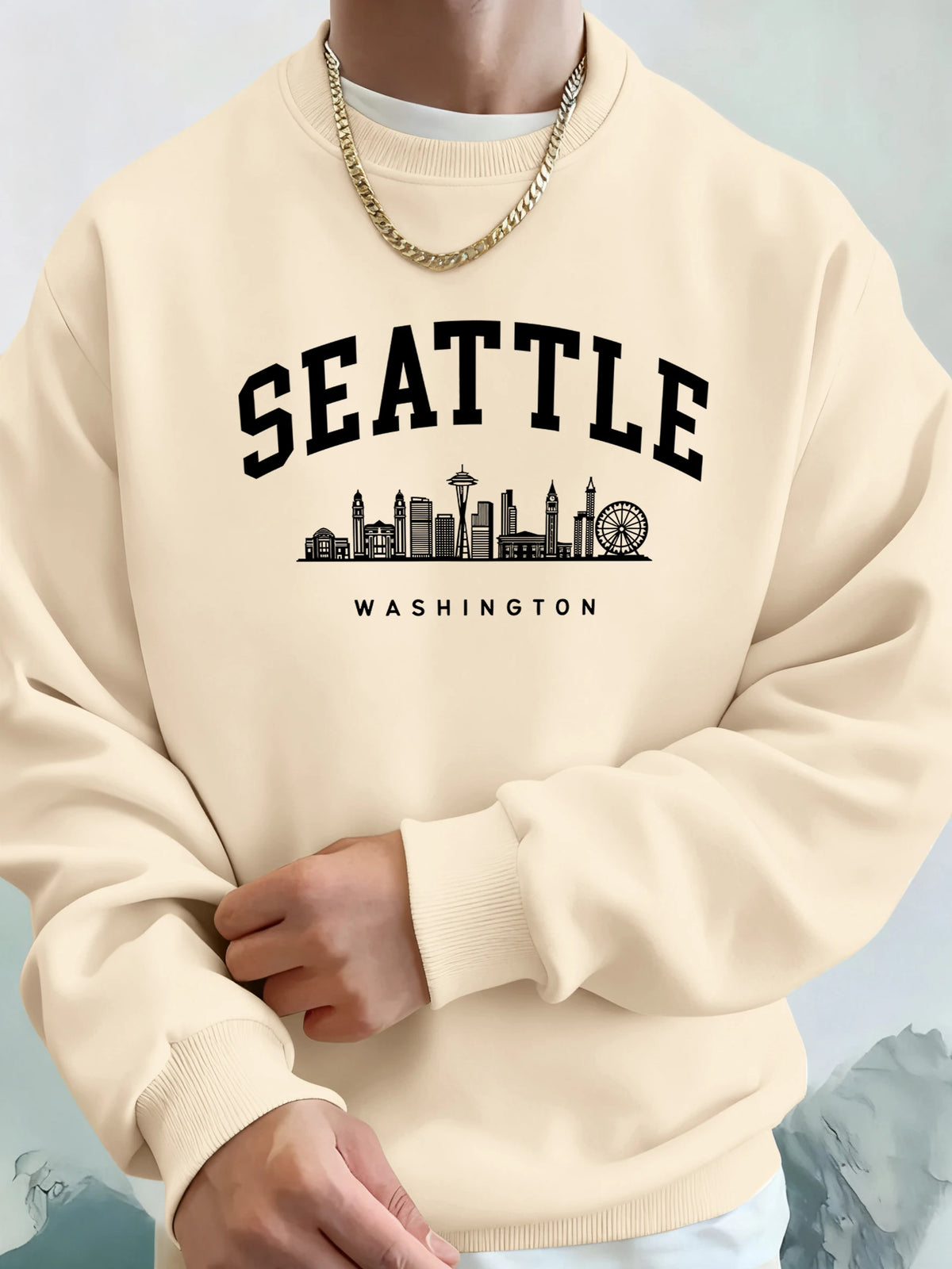 Seattle Letter Sweatshirt