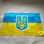 Hanging Ukraine Flag Banner