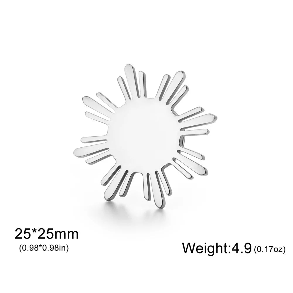 Sun Symbol Brooch
