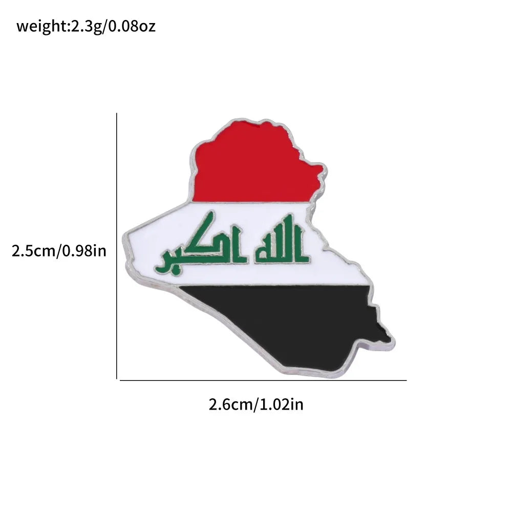 Iraqi Flag Passport & Phone Decorative Sticker