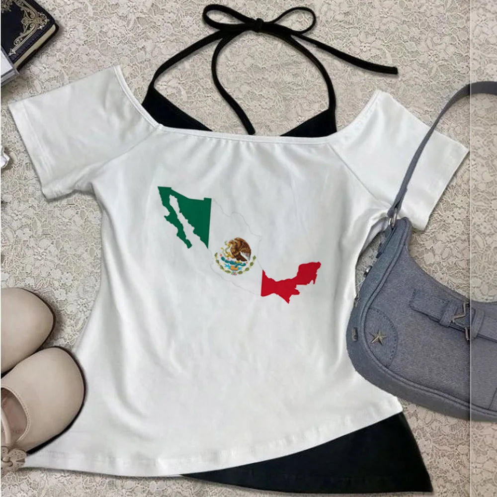 Mexico Crop Top – Shoujo Kawaii Tee