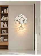 Creative Peacock Wall Lamp