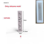 Silicone Candle Mold Hebrew Letters