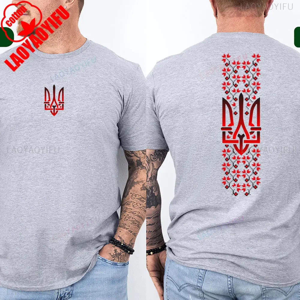 Ukraine Shirt Flag Symbol Tryzub