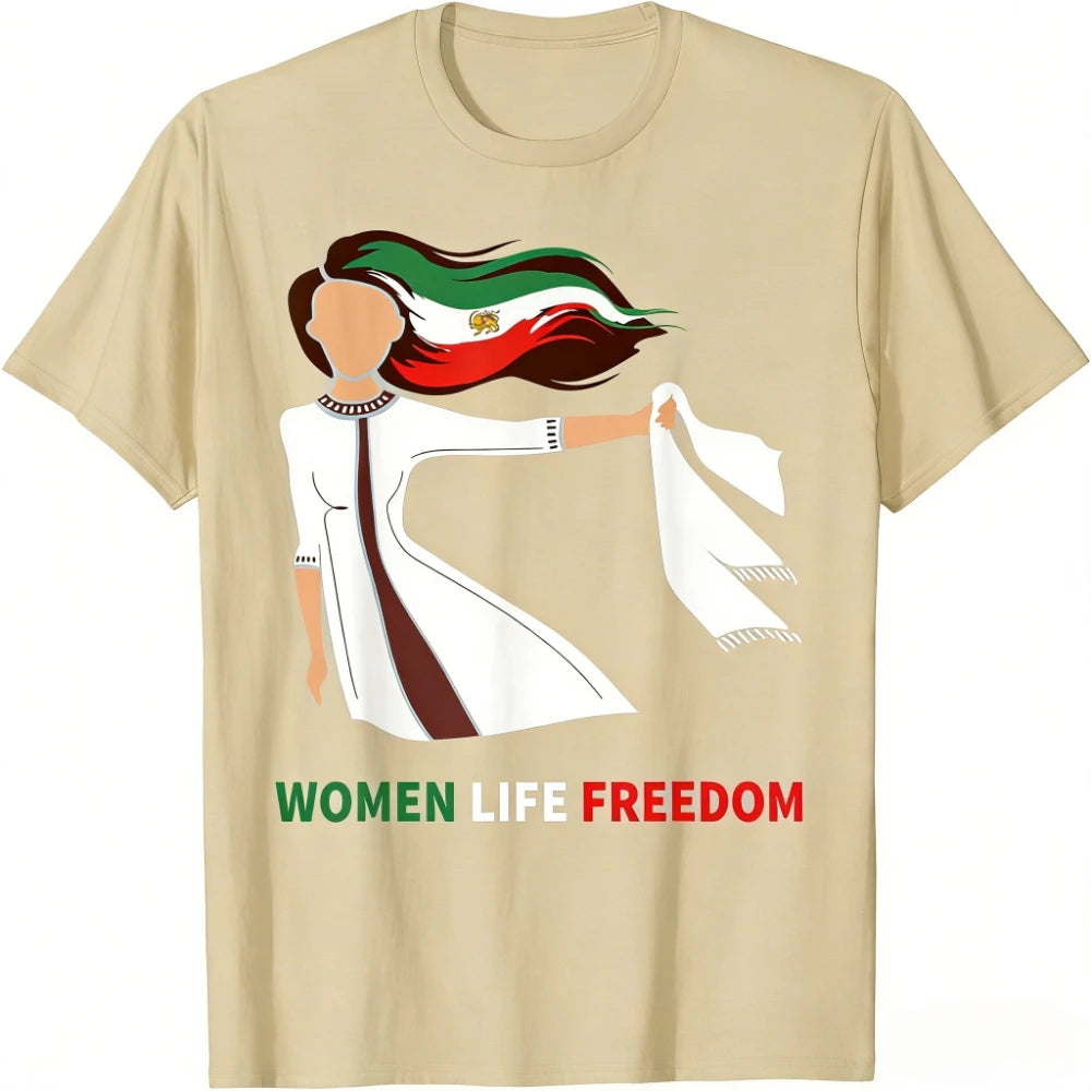 Iran Lion Flag Tee